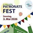 Plakat zum Patronatsfest am 3. Mai 2026 in Staffel