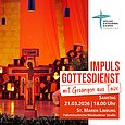 Plakat zum Taizé-Gottesdienst
