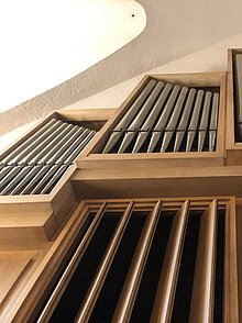 Bild von Orgelpfeiffen