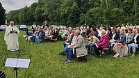 Christi Himmelfahrt am Weißen Haus