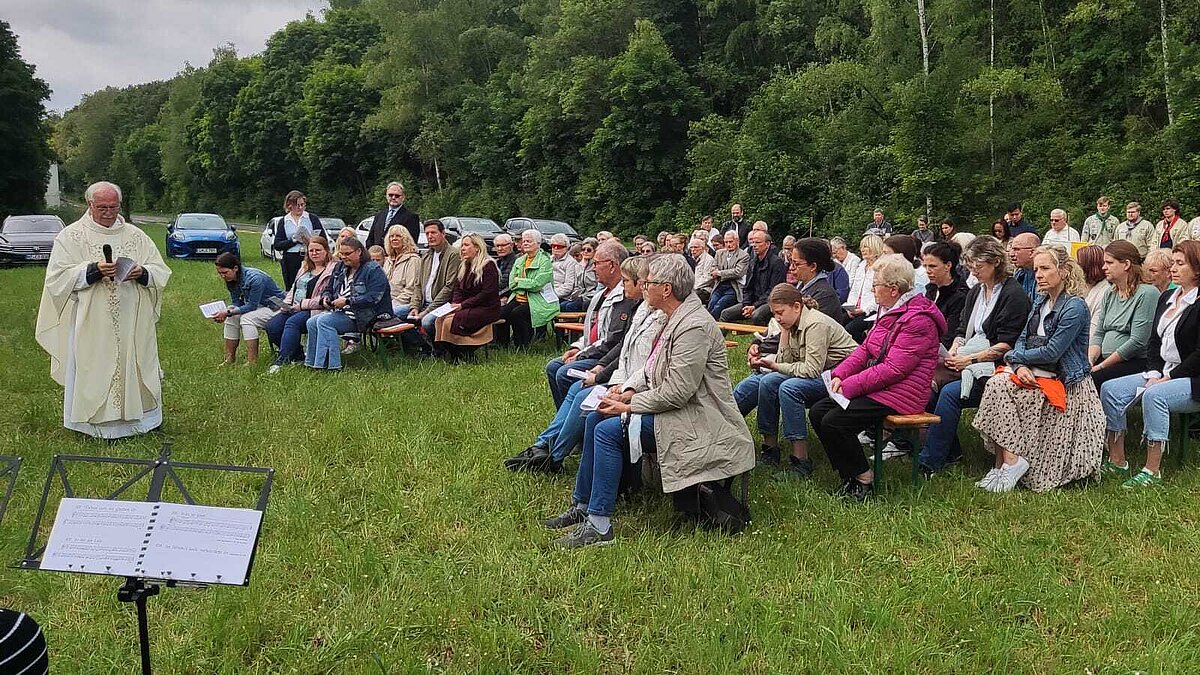 Christi Himmelfahrt am Weißen Haus