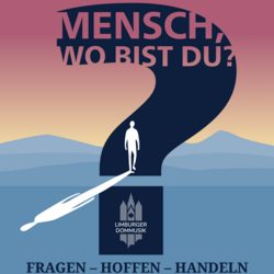 Plakat zum Friedenskonzert "Mensch - wo bist Du?"