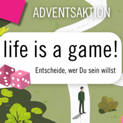 Plakat zur Adventsaktion von CROSSOVER