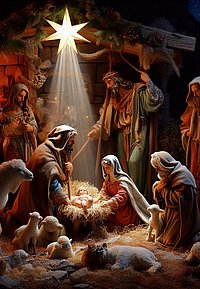 Weihnachtskrippe