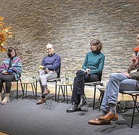 Podiumsdiskussion zum Thema Tod und Trauer