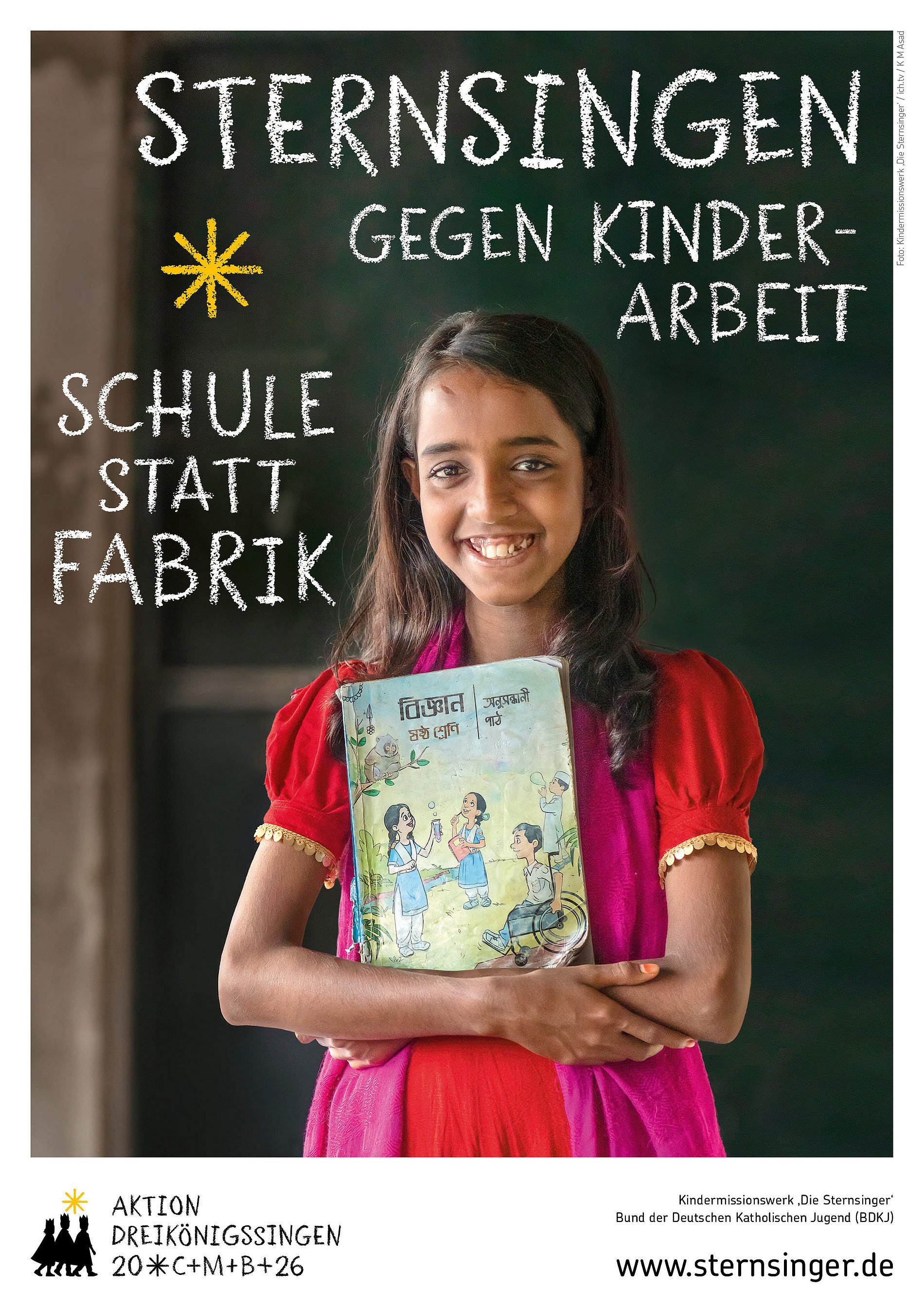Plakat zur Sternsingeraktion