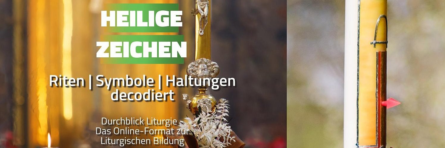 Plakat zur Veranstaltung "Heilige Zeichen decodiert"